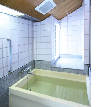 築40年　マンション浴室リフォーム「ヒノキ風呂」/No:G-0177_043