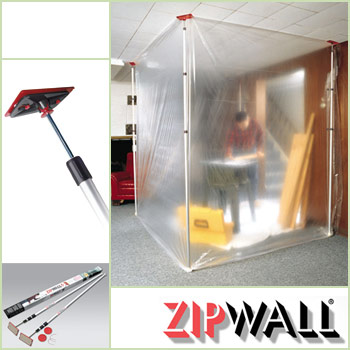 ZIPWALL（ジップウォール）−SLPポール　2本セット／ベル・グローバル・コーポレーション