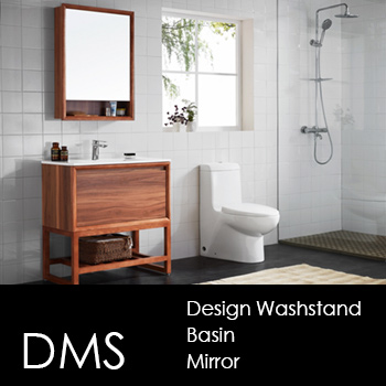 DMS デザイン洗面台・洗面ボウル・ミラー・排水金物