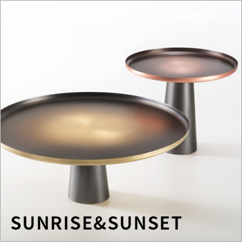 テーブル「SUNRISE & SUNSET（サンライズ&サンセット）」 - De Castelli（デカステッリ）