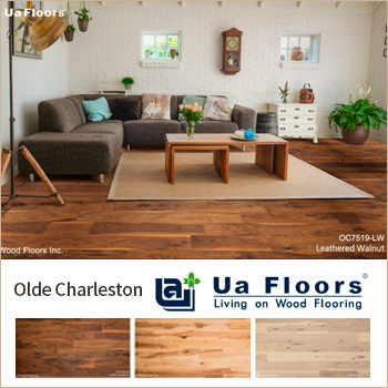 赤外線を発するフローリング「Ua Floors」Olde Charlestonシリーズ
