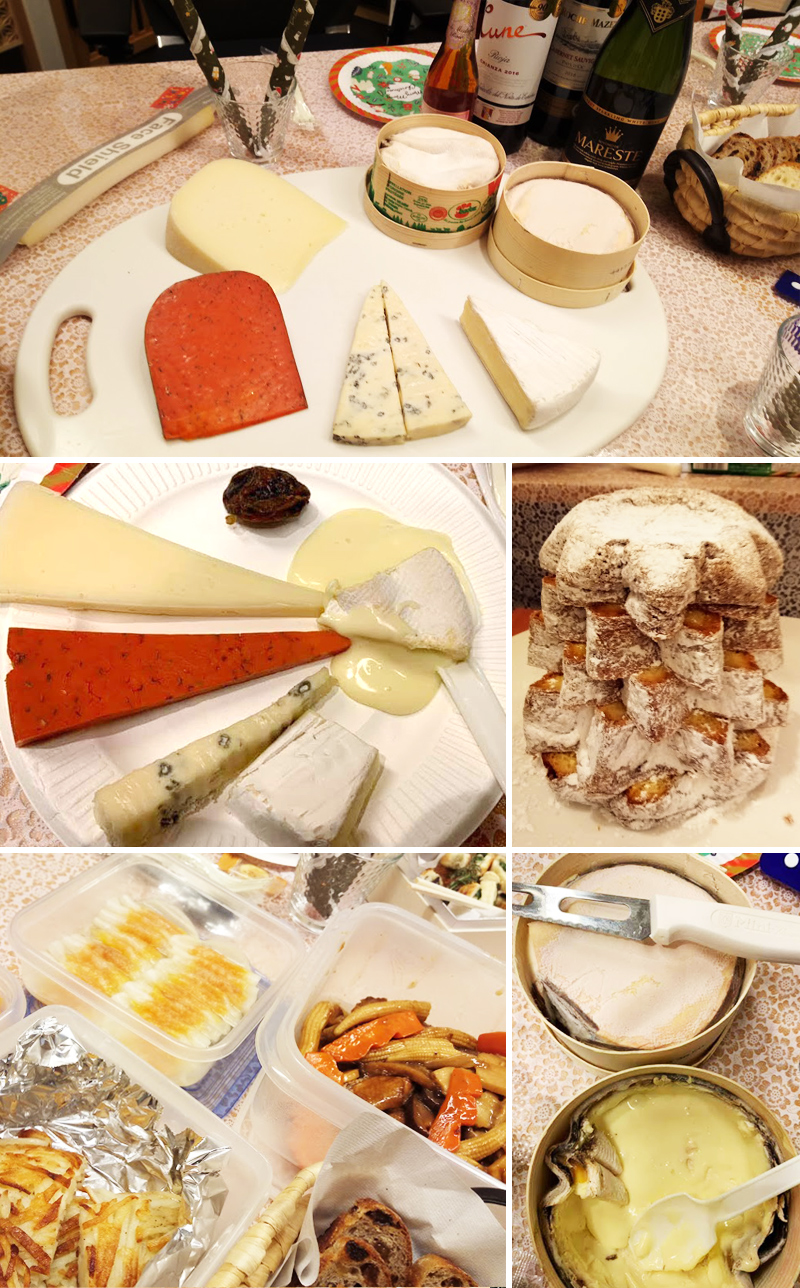 冬のチーズ、モンドールの会